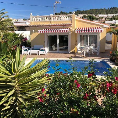 Villa Hayahay With Private Pool & Amazing View Calpe Bagian luar foto