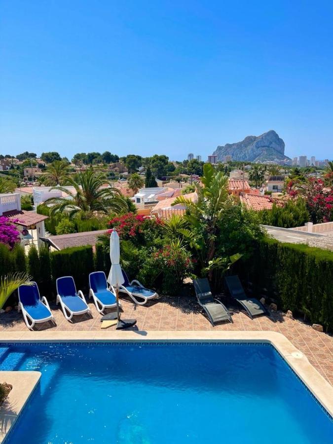 Villa Hayahay With Private Pool & Amazing View Calpe Bagian luar foto