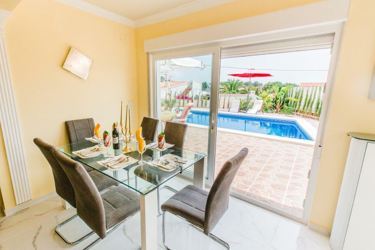 Villa Hayahay With Private Pool & Amazing View Calpe Bagian luar foto