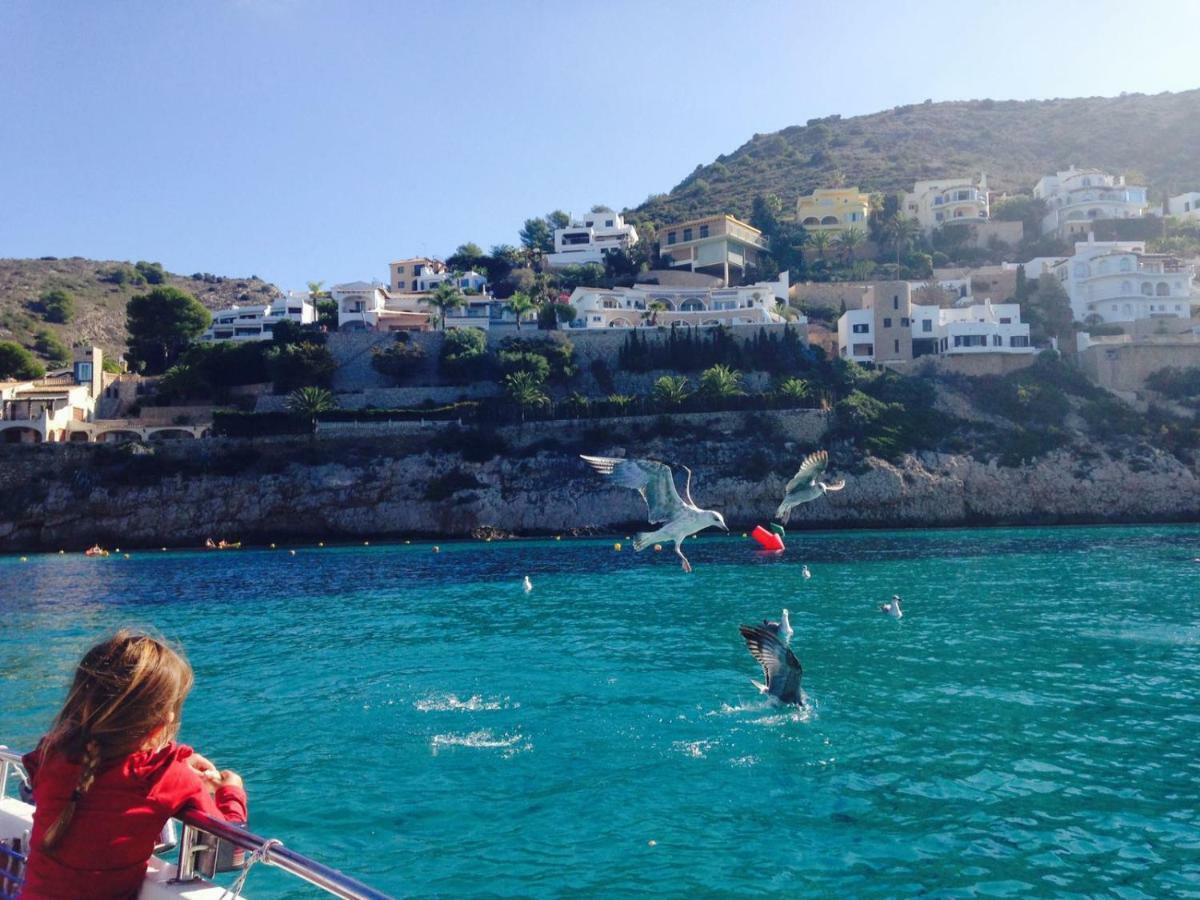 Villa Hayahay With Private Pool & Amazing View Calpe Bagian luar foto