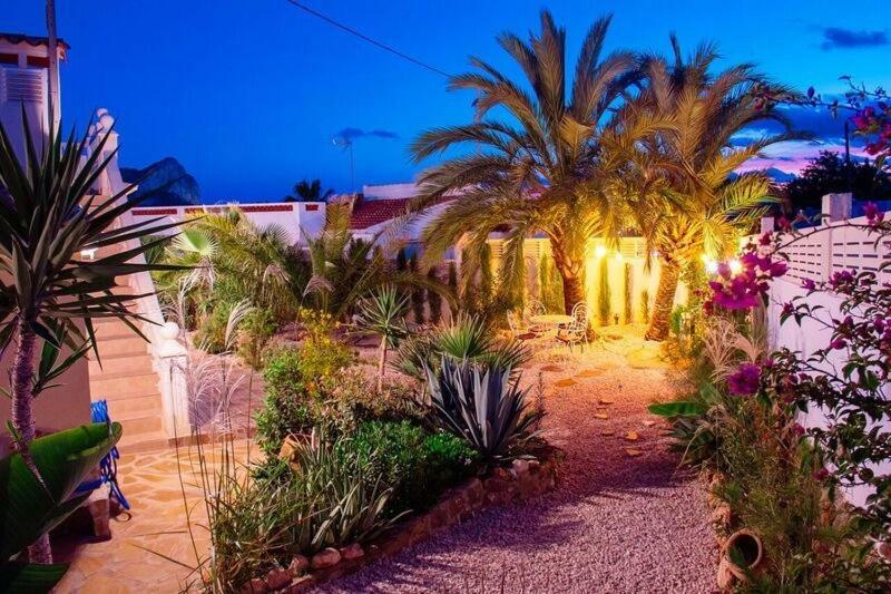 Villa Hayahay With Private Pool & Amazing View Calpe Bagian luar foto